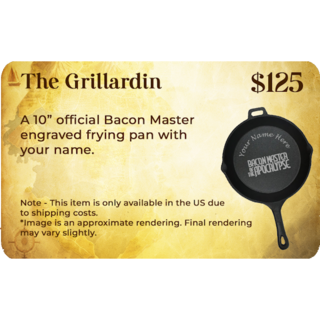 The Grillardin - Epic Custom Engraved Frying Pan
