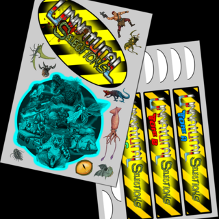 Unnatural Selections Reference Stickers