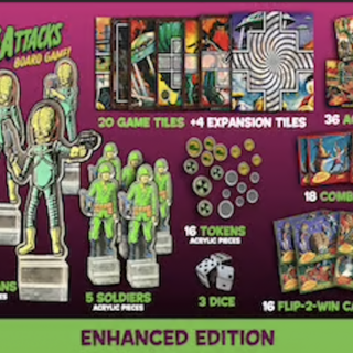 Mars Attacks Twisted Tabletop - Enhanced Edition
