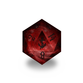 DICE - Y'gathul Large Liquid Core D20