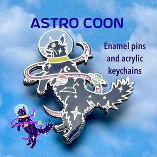Astro Coon Pin