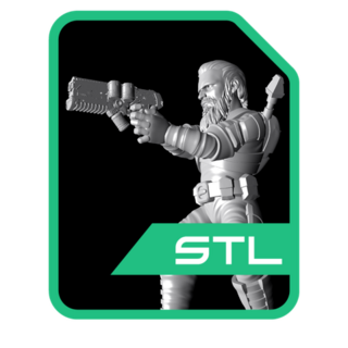Player Character Action Pose Miniature STLs