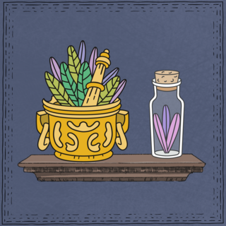 Apotheca Moratar & Pestelel Enamel Pin