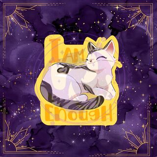 NEW! i am enough sticker
