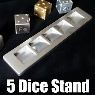 5 Dice Aluminum Stand (NEW)