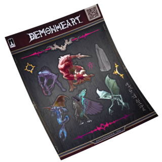 Adversaries Stickers (4 Sheets)