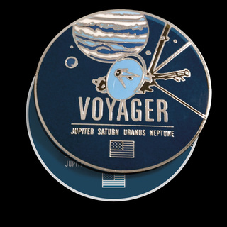 Voyager Enameled Pin