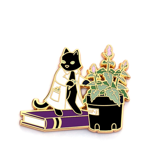 Botany Cat Pin