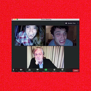 The Writers Room Zoom Call