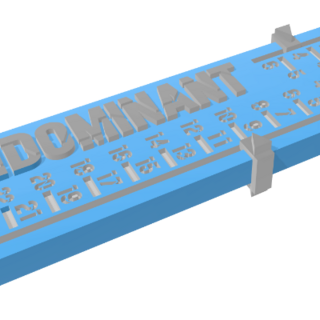 Indominant Combat Resource Tracker STL