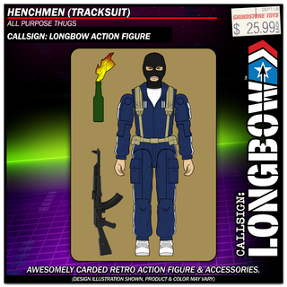 HENCHMEN (TRACKSUIT) action figure