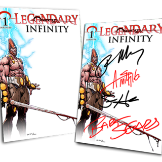Ominous Press' Legendary #1-4 Variant Comic Books