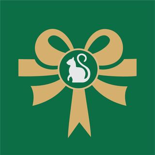 Kitty Clacks Christmas Dice Bag