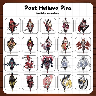 Hazbin Hotel Portrait Pins