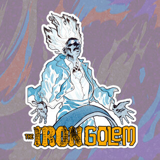 The Iron Golem 1877 2.5x3 Die Cut Sticker