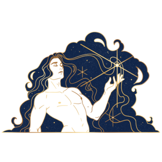 Stellar Nebula Jumbo Pin - Dark