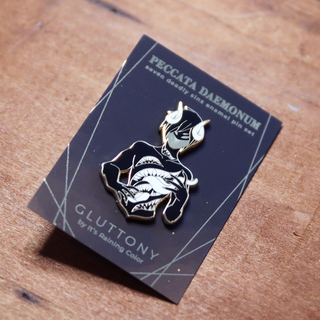 Gluttony Enamel Pin *B-Grade*