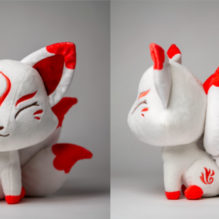 Kawaii Kitsune Plushie - Okamisu