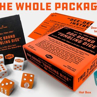 Draplin Design Company Brand Tumbling Dice