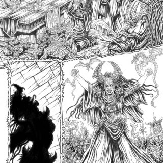 Original Art - Initium #3 Page 16 (DARK QUEEN!)