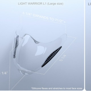 Light Warrior Mask ADD-ON (available in size XS, S, or L)