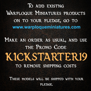Purchasing Existing Warploque Miniatures Products