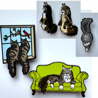 More Maine Coon pins