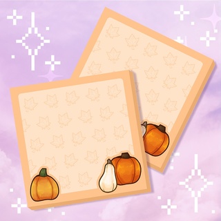 CM Square Pumpkin Memo Pad