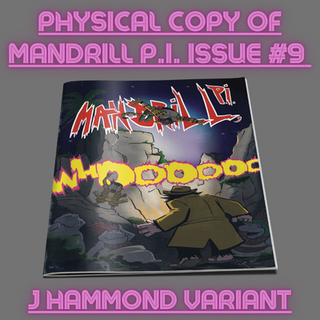 MANDRILL P.I. Issue #9 (Hammond Cover)