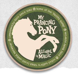 My Prancing Pony coaster