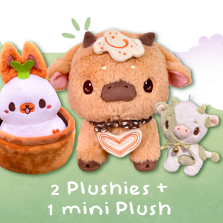 🧸✨ Cuddle Duo - Plushies Bundle