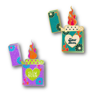 Slow Burn Pin (New Colors)