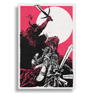 Risograph Print: Jaquays Tribute