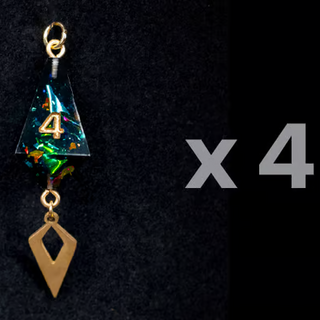 Bundle - 4 Dice Pendants