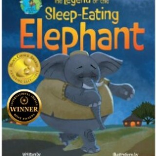 The Legend of the Sleep-Eating Elephant Hardcover Book