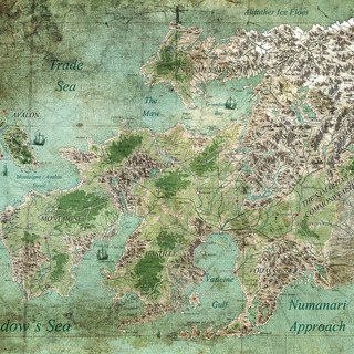 🗺️ Carte de Théah Éd. Montaigne + PDF