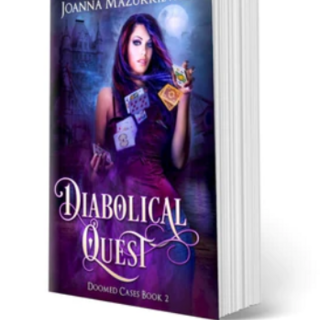 Signed Paperback Copy of Diabolical Quest (Doomed Cases Book 2)