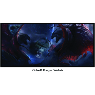 Giclee B: Kong vs. Warbats