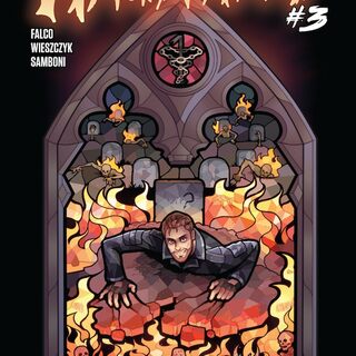 HAUNTING #3 - "Deacon Stained-glass" Cover D*