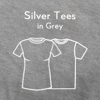 Silver Tees in Grey