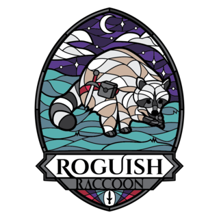 Old Pin - Roguish Raccoon