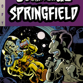 Up and Let's Go: A Comics Tribute to the Comics of Springfield- Barta Deviant Cover