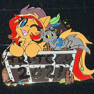 Treasure Chest Enamel Pin - 2021