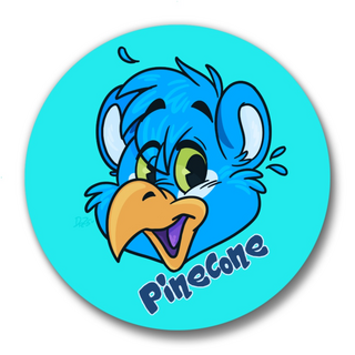 Pinecone Button