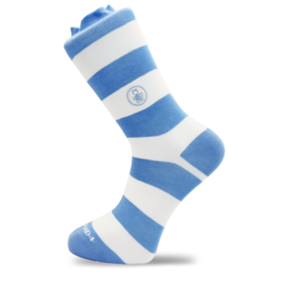 Baby Blue Stripe Socks