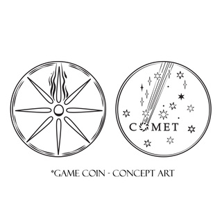 Comet Game Coin