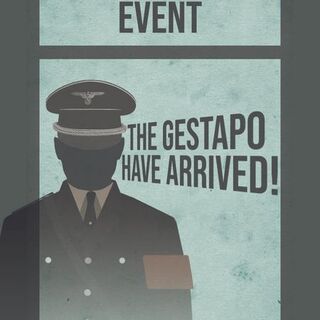 La Resistance Gestapo Event Cards