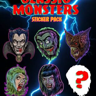 FRANKENHORRORS Vampire Collect. Stickers