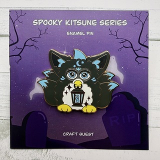 Furby Kitsune Enamel Pin