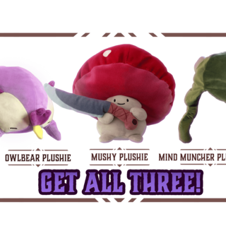 Plushies - One of Each!